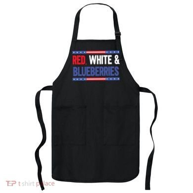 Red White & Blueberries Apron