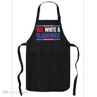 Red White & Blueberries Apron thumb 0