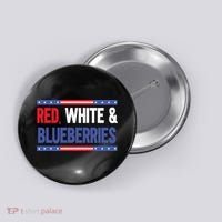 Red White & Blueberries Button thumb 0