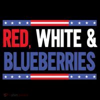 Red White & Blueberries Ornament thumb 1