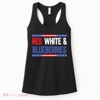 Red White & Blueberries Women's Tank Top thumb 0