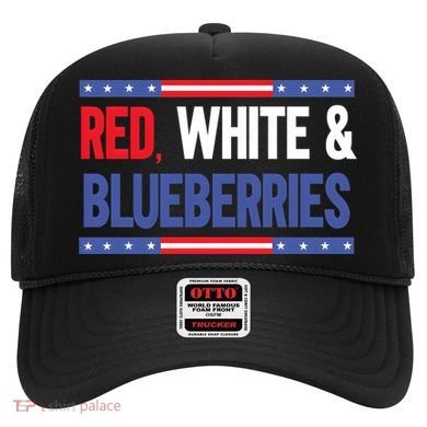 Red White & Blueberries Hat