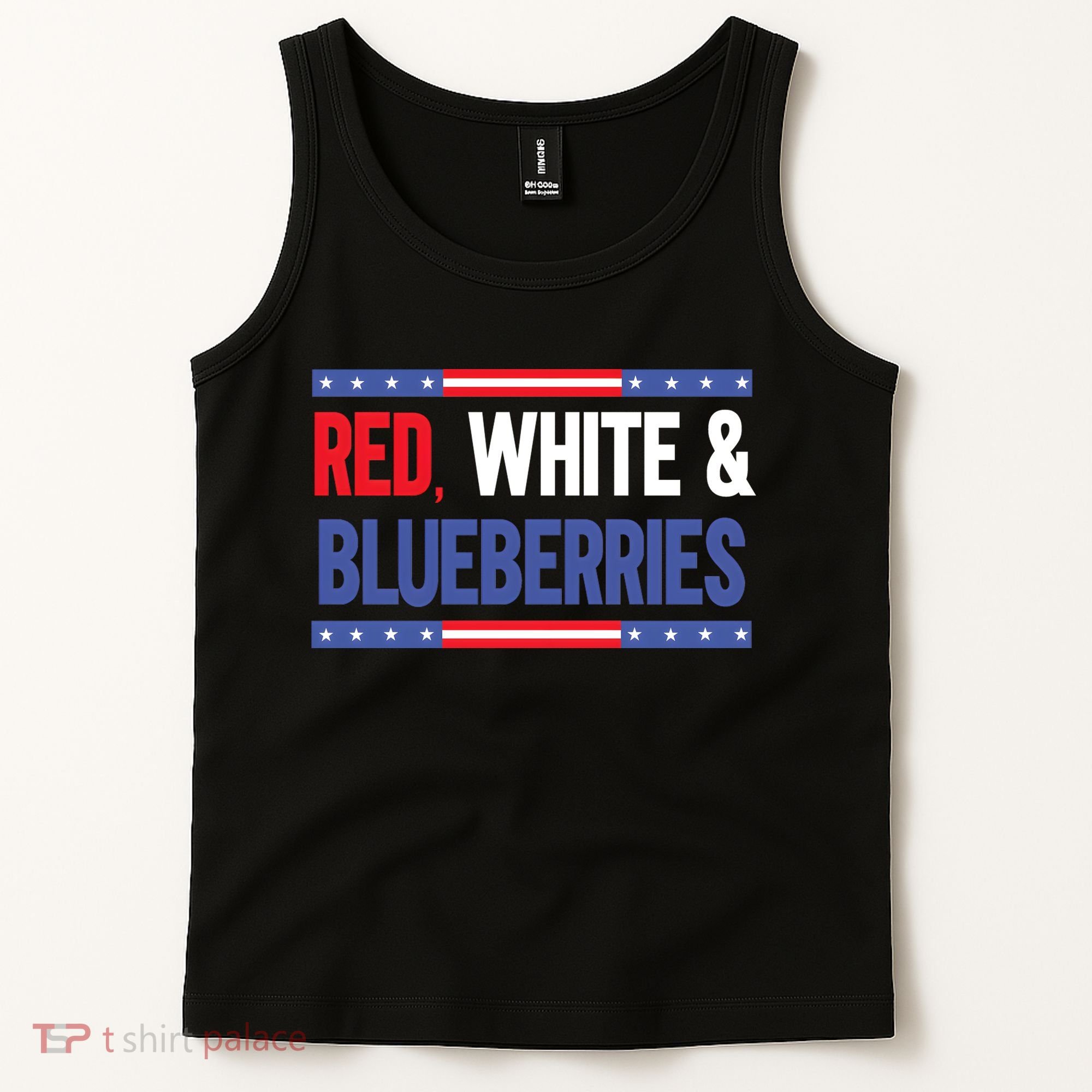 Red White & Blueberries Tank Top