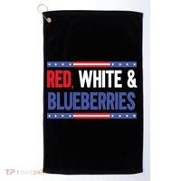 Red White & Blueberries Golf Towel thumb 0