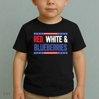 Red White & Blueberries Toddler T-Shirt thumb 2