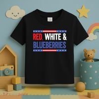 Red White & Blueberries Toddler T-Shirt thumb 3