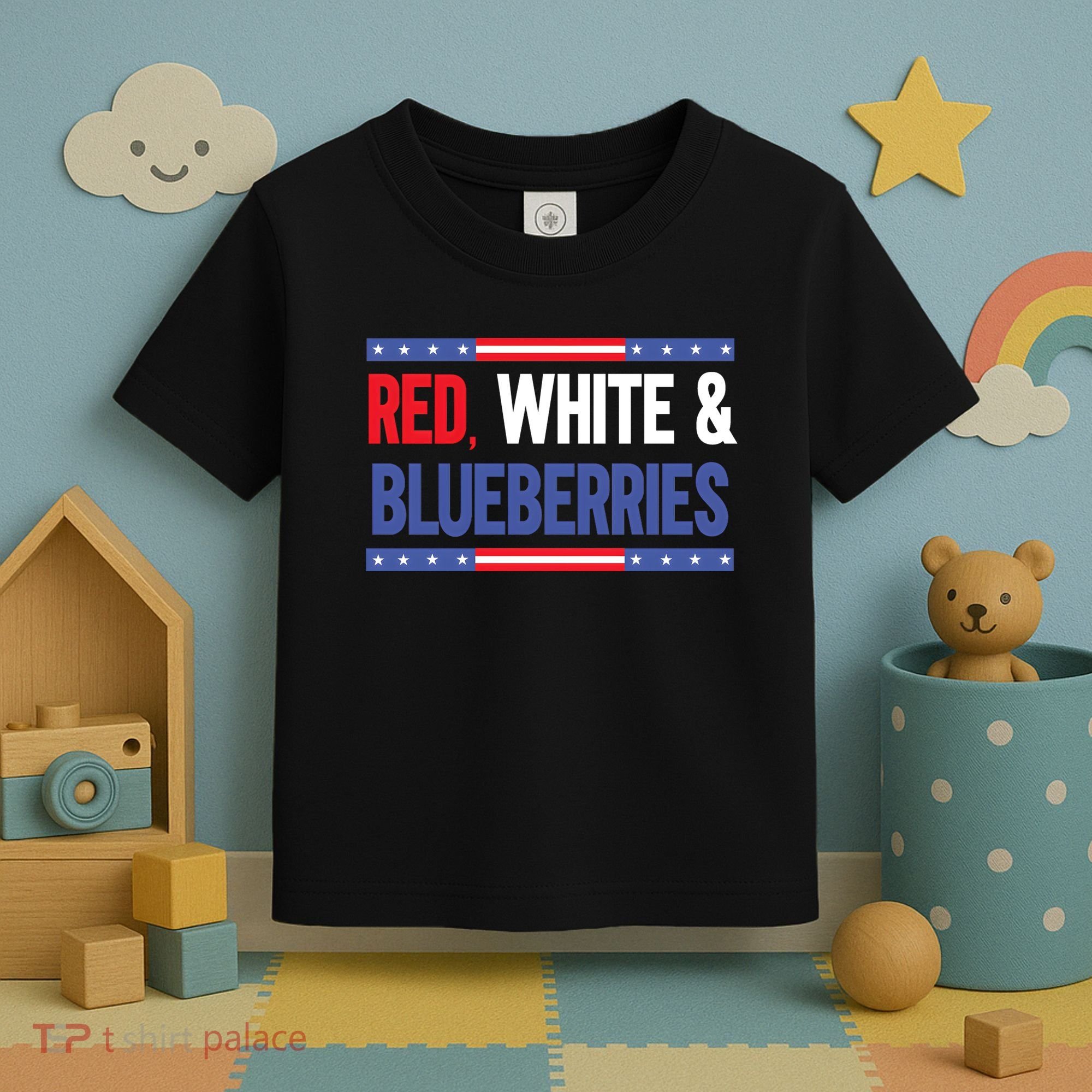 Red White & Blueberries Toddler T-Shirt