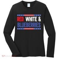 Red White & Blueberries Women's Long Sleeve Shirt thumb 0