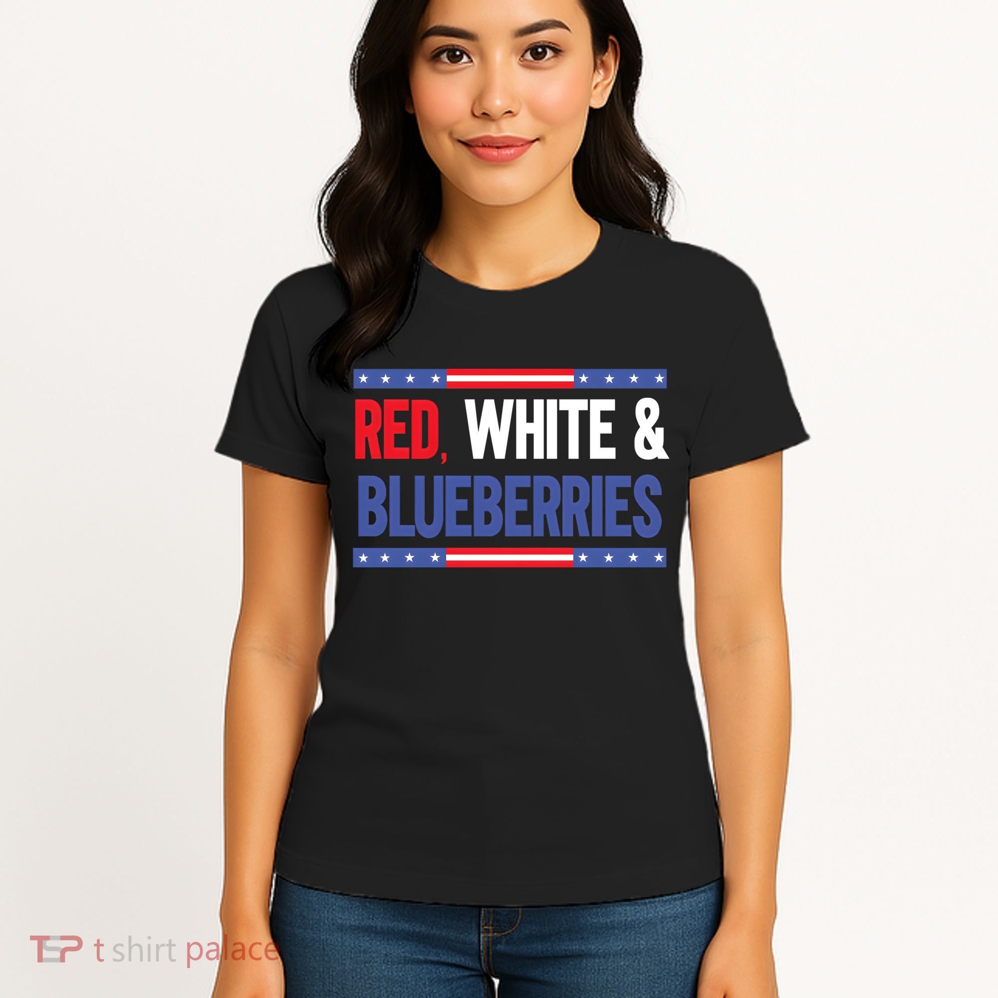 Red White & Blueberries Women's T-Shirt