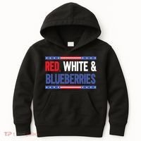 Red White & Blueberries Kids Hoodie thumb 0