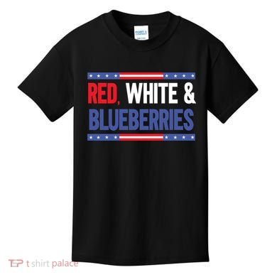 Red White & Blueberries Kids T-Shirt