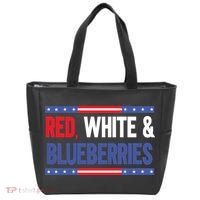 Red White & Blueberries Tote Bag thumb 0