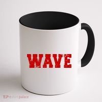 Red Wave Conservative Coffee Mug thumb 1
