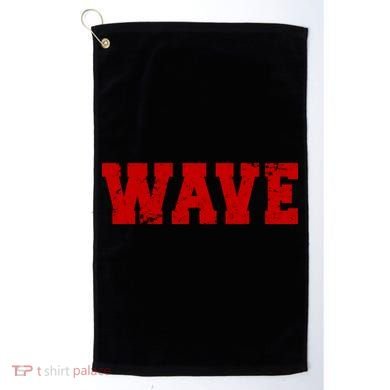 Red Wave Conservative Golf Towel