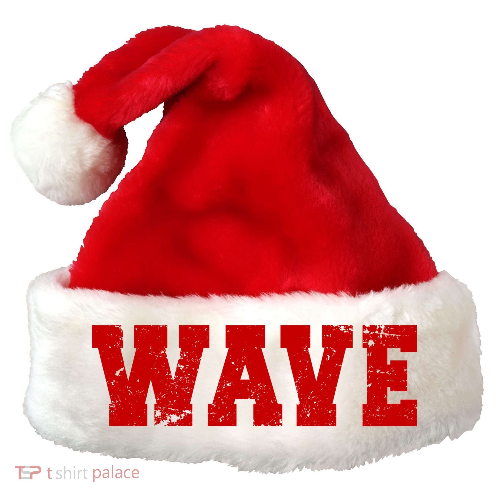 Red Wave Conservative Santa Hat