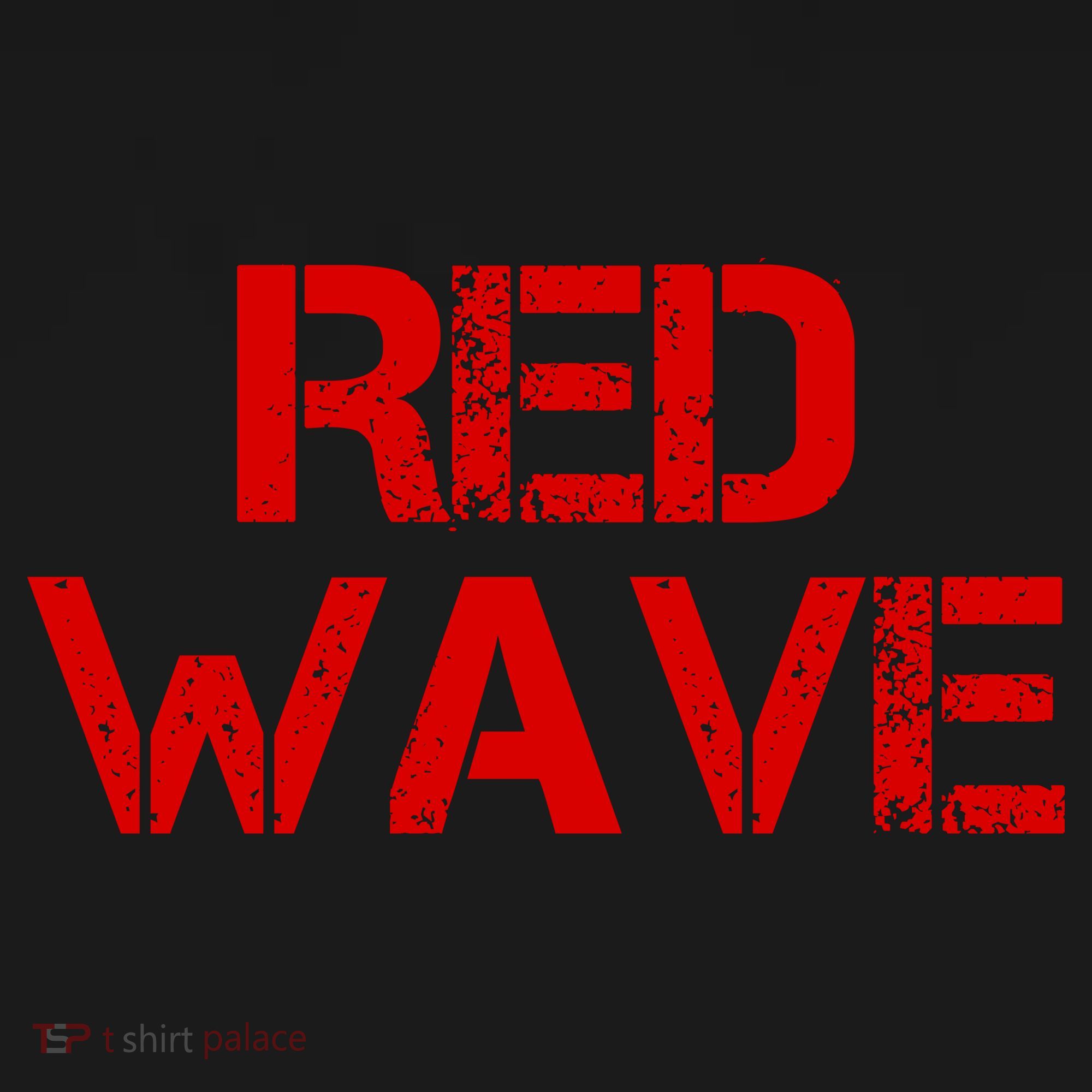 Red Wave Conservative Political USA-Made Doggie Bandana