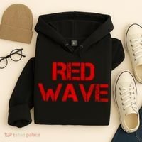 Red Wave Conservative Political Hoodie thumb 4