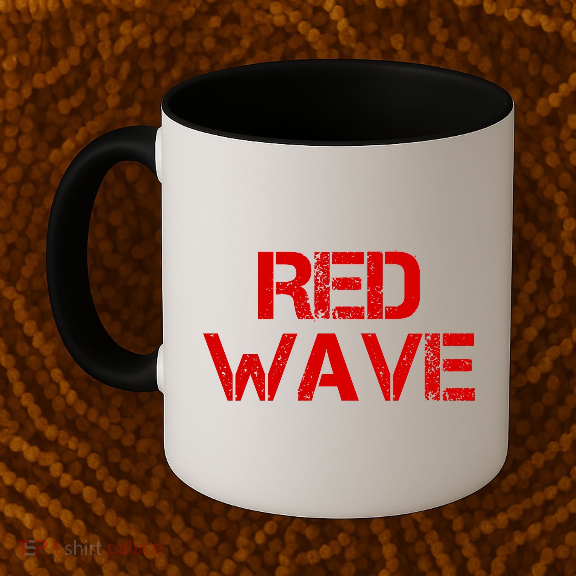 Red Wave Conservative Political Coffee Mug