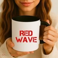 Red Wave Conservative Political Coffee Mug thumb 3