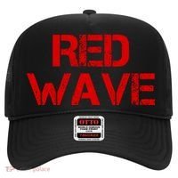 Red Wave Conservative Political Hat thumb 0