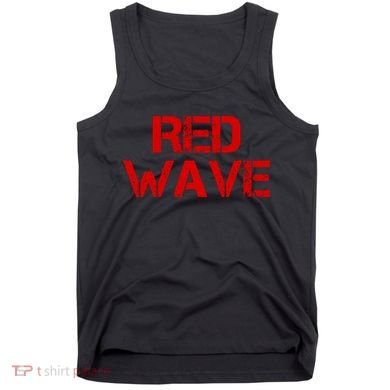 Red Wave Conservative Political Tank Top