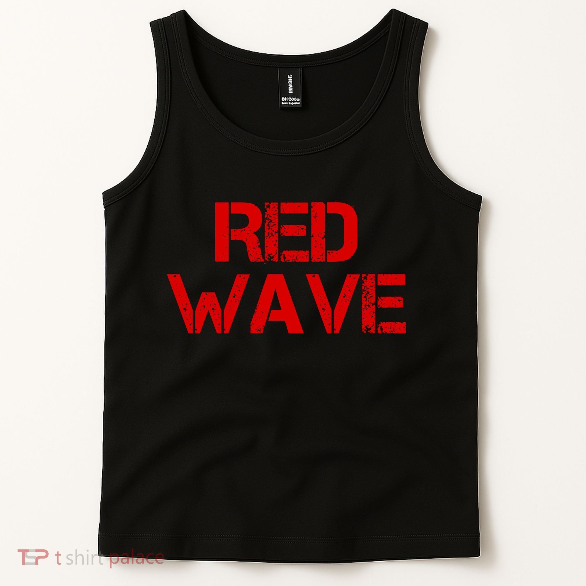 Red Wave Conservative Political Tank Top