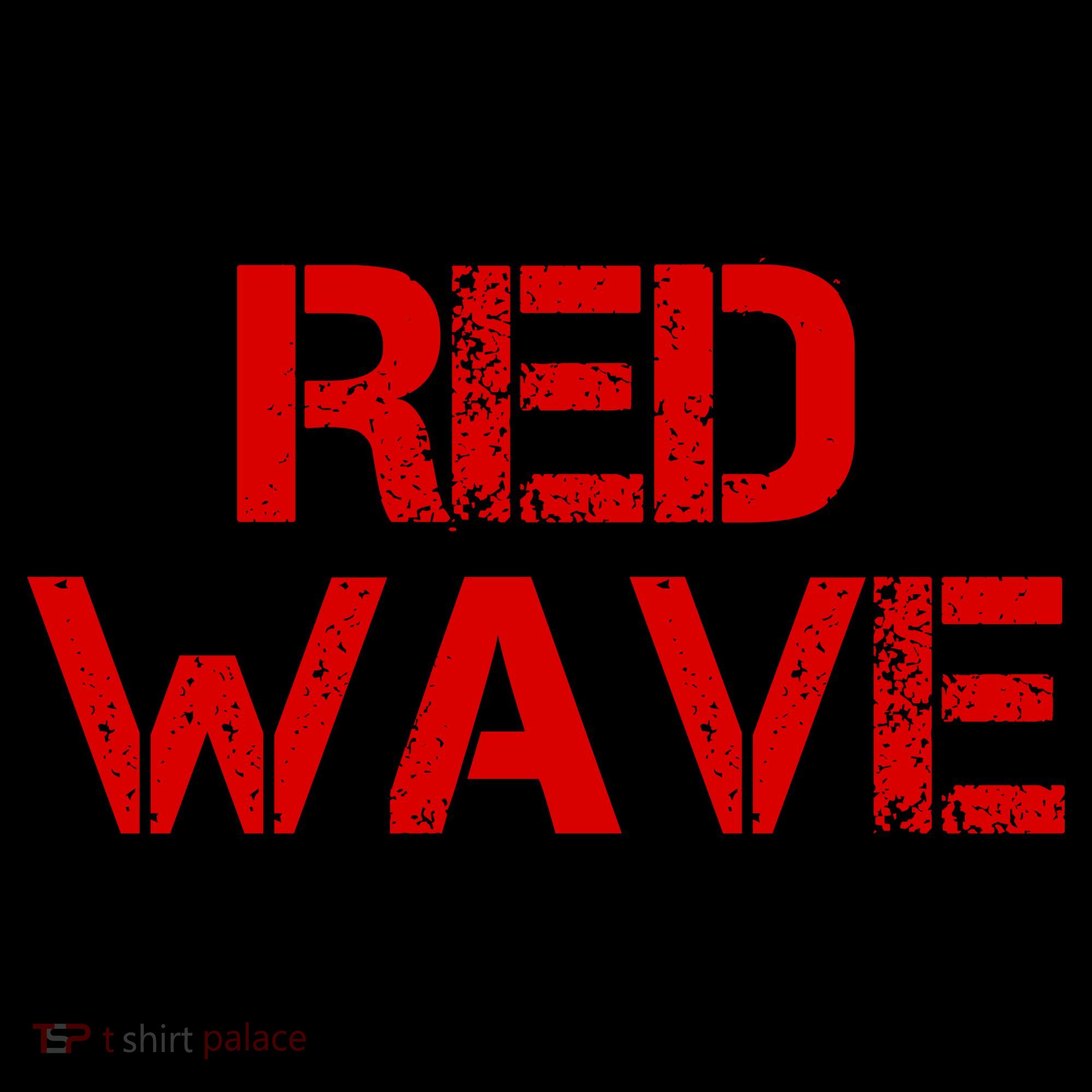 Red Wave Conservative Political Tank Top