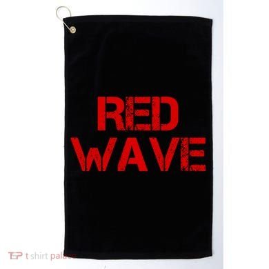Red Wave Conservative Political Golf Towel