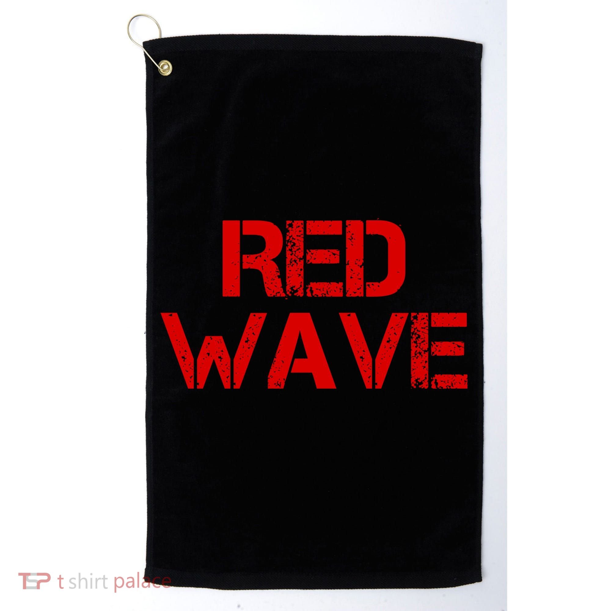 Red Wave Conservative Political Golf Towel