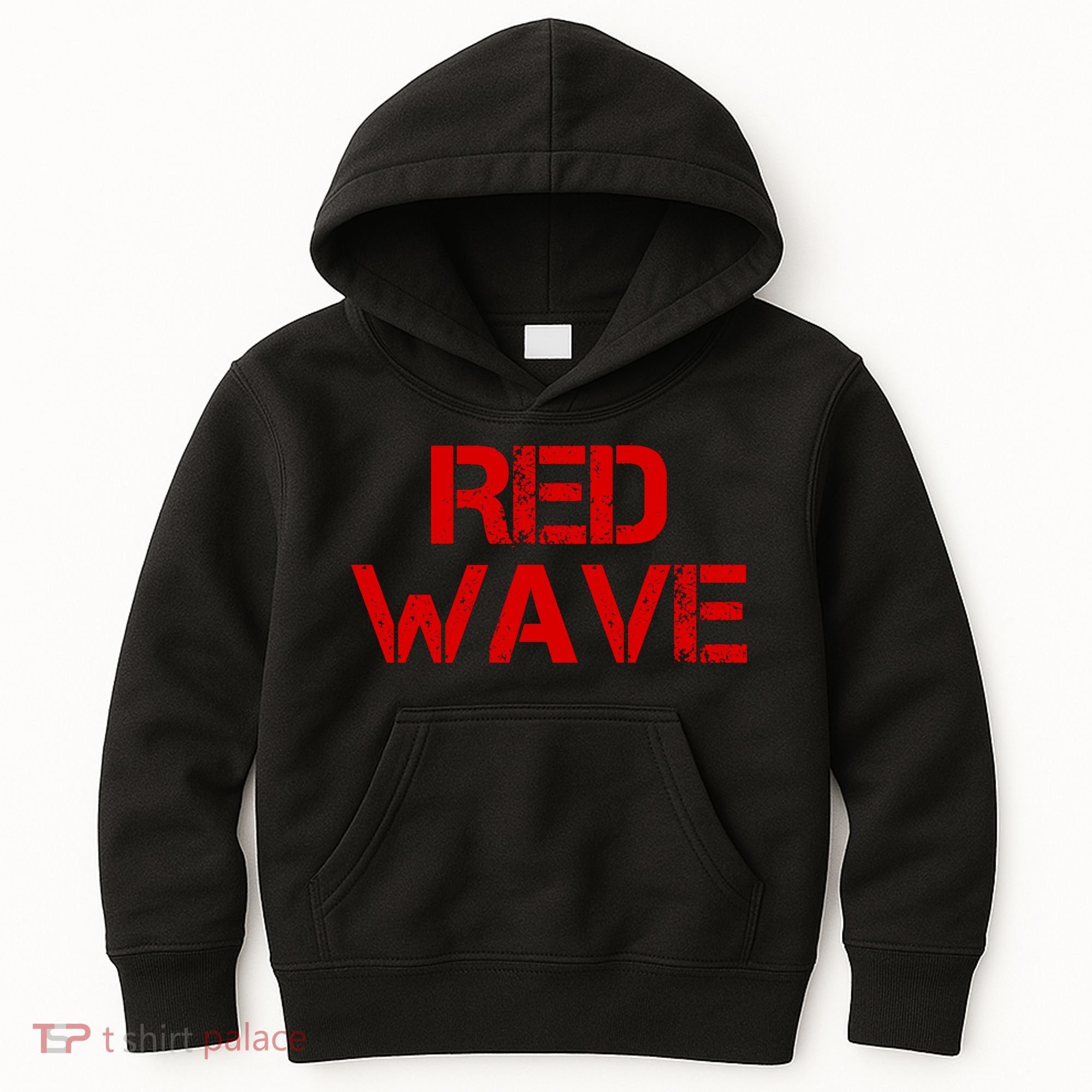 Red Wave Conservative Political Kids Hoodie