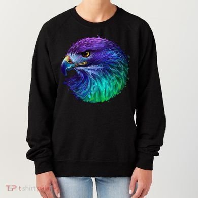 Realistic Water Colored Eagle Women's Sweatshirt