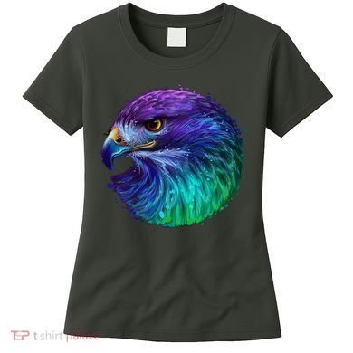 Realistic Water Colored Eagle Women's T-Shirt