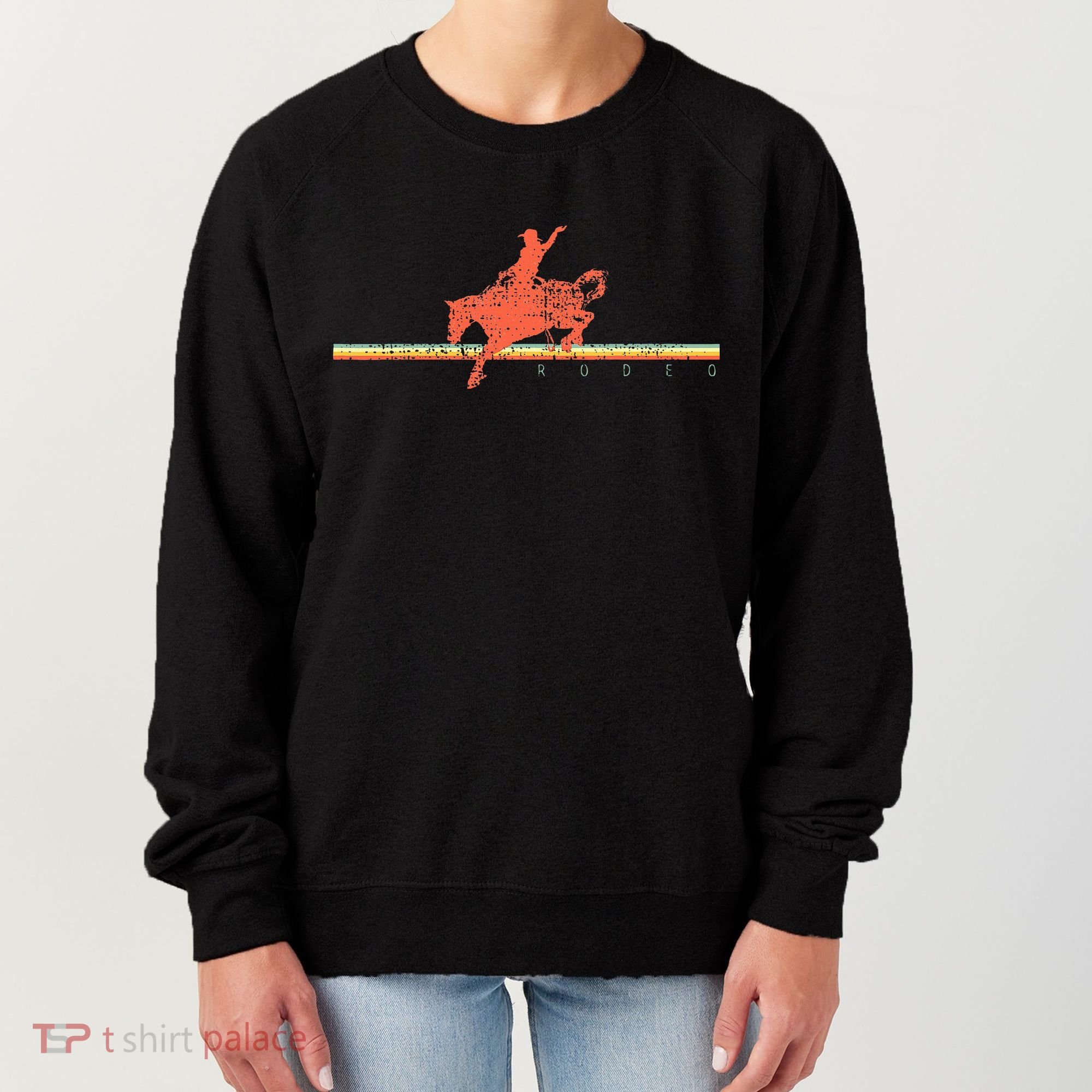 Rodeo Western Country Horse Women's Sweatshirt