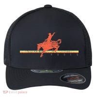 Rodeo Western Country Horse Flexfit Unipanel Trucker Cap thumb 0