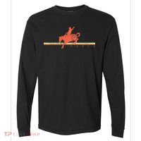 Rodeo Western Country Horse Comfort Colors Heavyweight Long Sleeve T-Shirt thumb 0