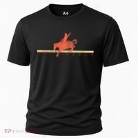 Rodeo Western Country Horse Cooling Performance Crew T-Shirt thumb 0