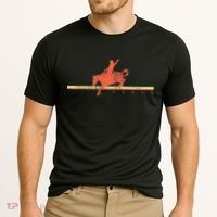 Rodeo Western Country Horse Cooling Performance Crew T-Shirt thumb 2