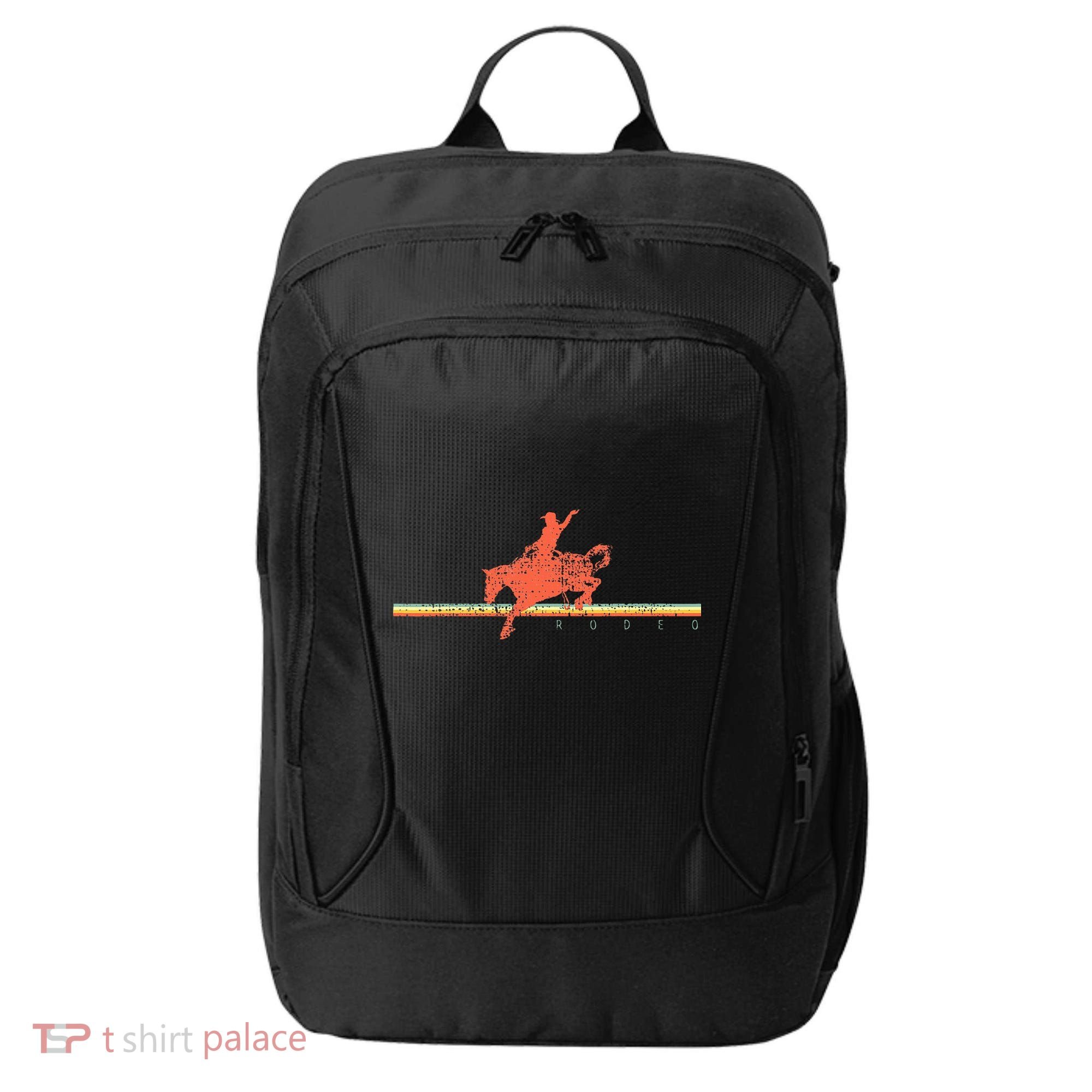 Rodeo Western Country Horse City Backpack