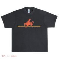 Rodeo Western Country Horse Urban Oversized Heavyweight T-Shirt thumb 0