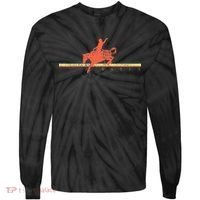 Rodeo Western Country Horse Tie-Dye Long Sleeve Shirt thumb 0
