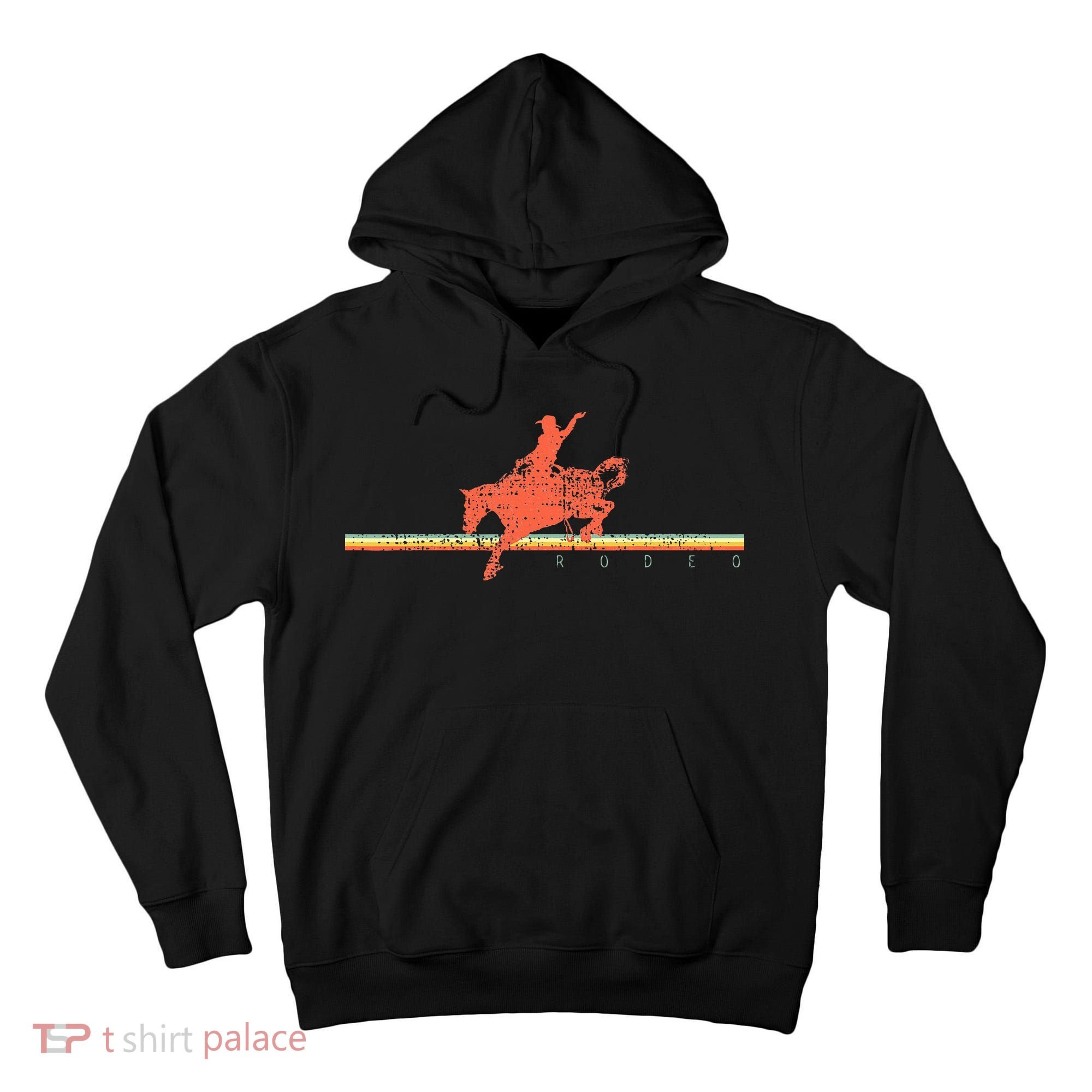 Rodeo Western Country Horse Tall Hoodie