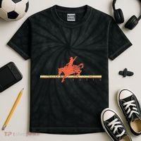 Rodeo Western Country Horse Kids Tie-Dye T-Shirt thumb 2