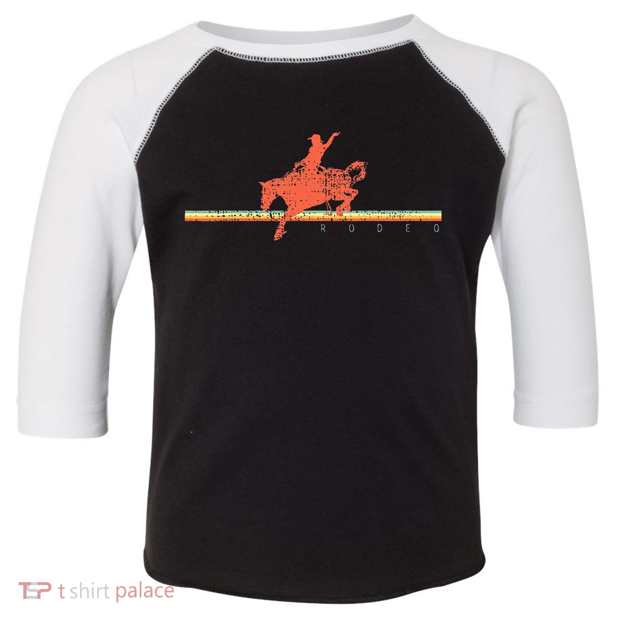 Rodeo Western Country Horse Toddler Fine Jersey T-Shirt