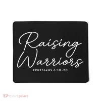Raising Warriors Christian Bible Verse Religious Baptism Mousepad thumb 0