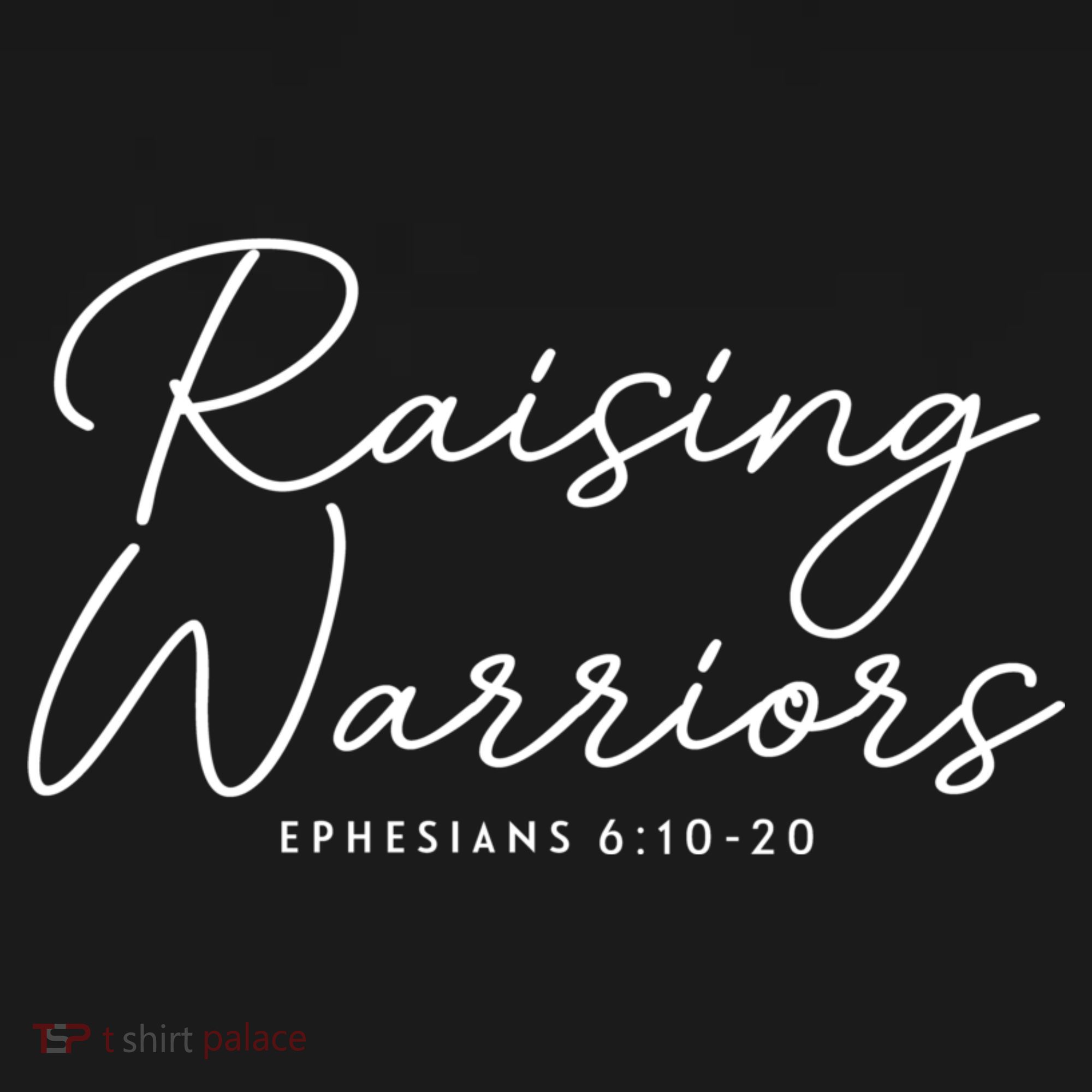 Raising Warriors Christian Bible Verse Religious Baptism Baby Bodysuit