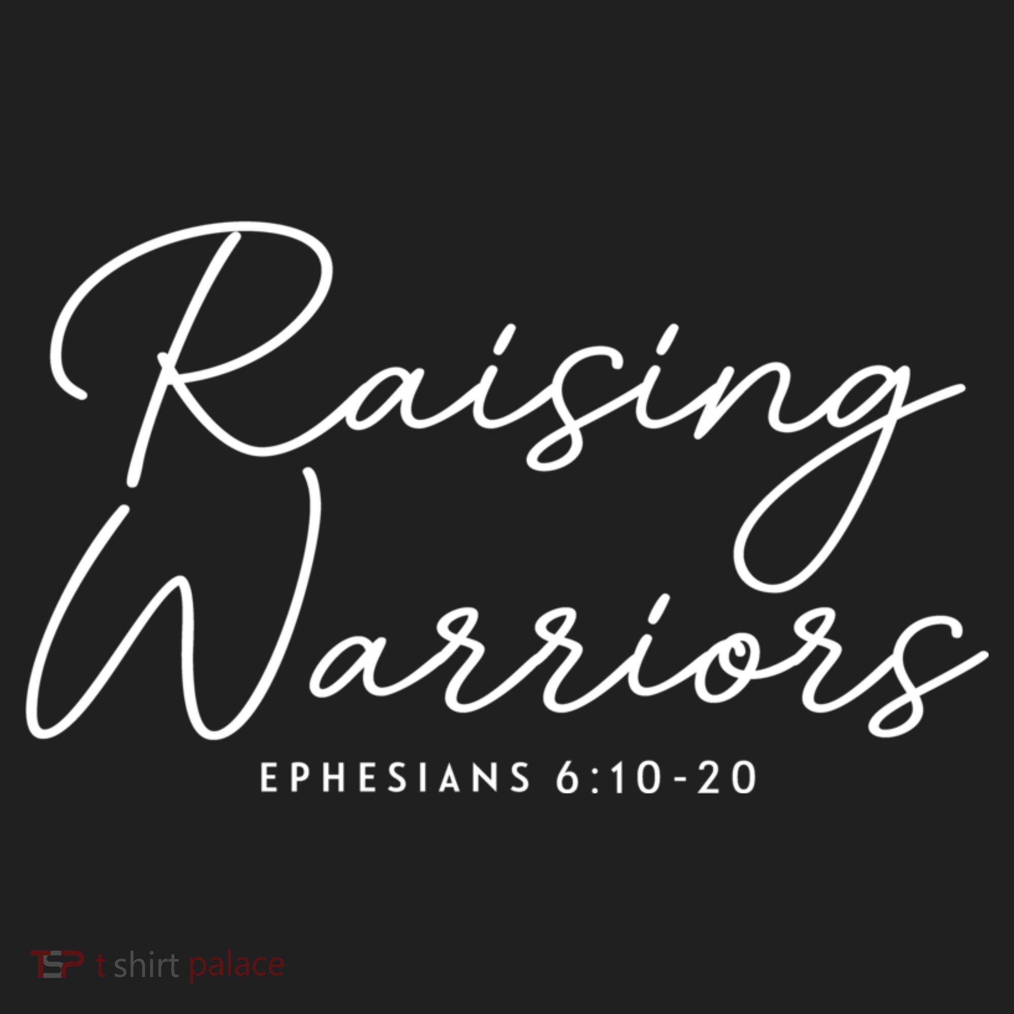 Raising Warriors Christian Bible Verse Religious Baptism Hat