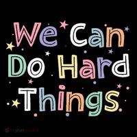 Retro We Can Do Hard Things Teacher Back To School Hoodie thumb 7