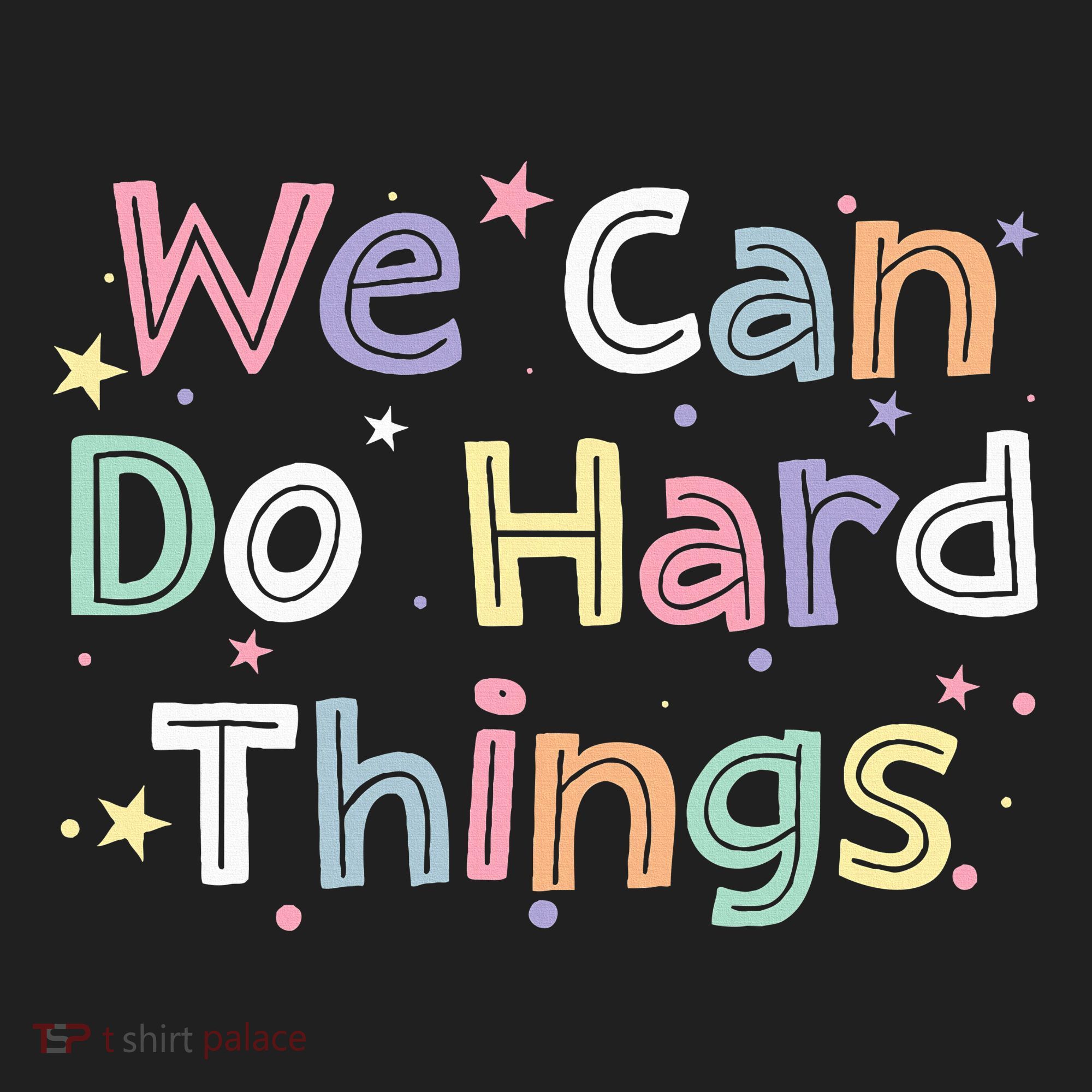 Retro We Can Do Hard Things Teacher Back To School Hat