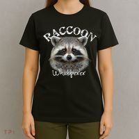 Raccoon Whisperer Cute Raccoon T-Shirt thumb 4