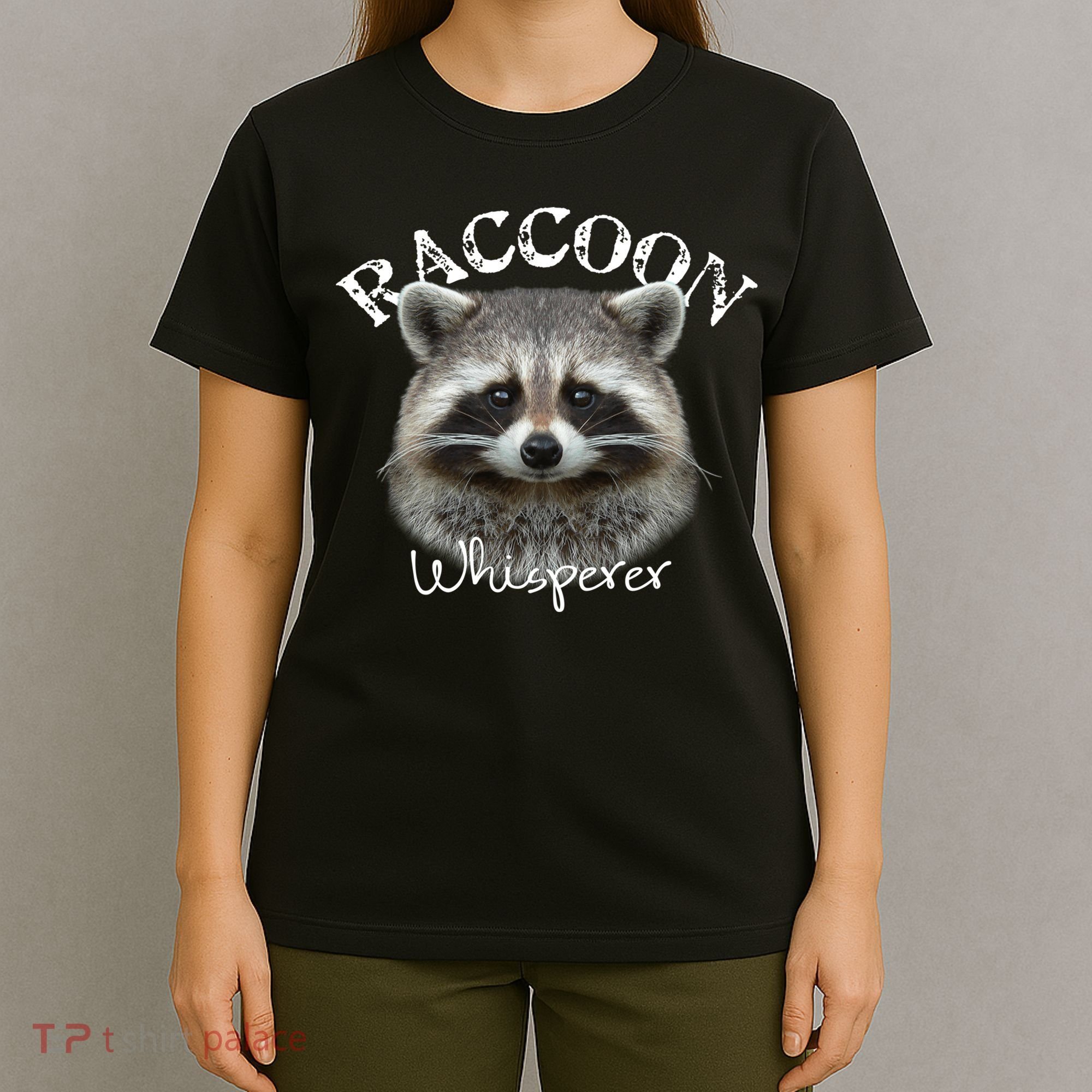 Raccoon Whisperer Cute Raccoon T-Shirt